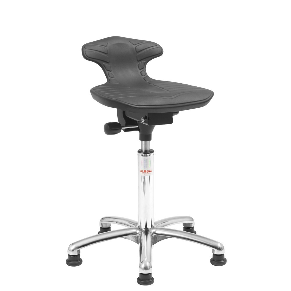 Immagine del prodotto: Sgabello Global Stole A/S Venus Alu50, piedini, nero