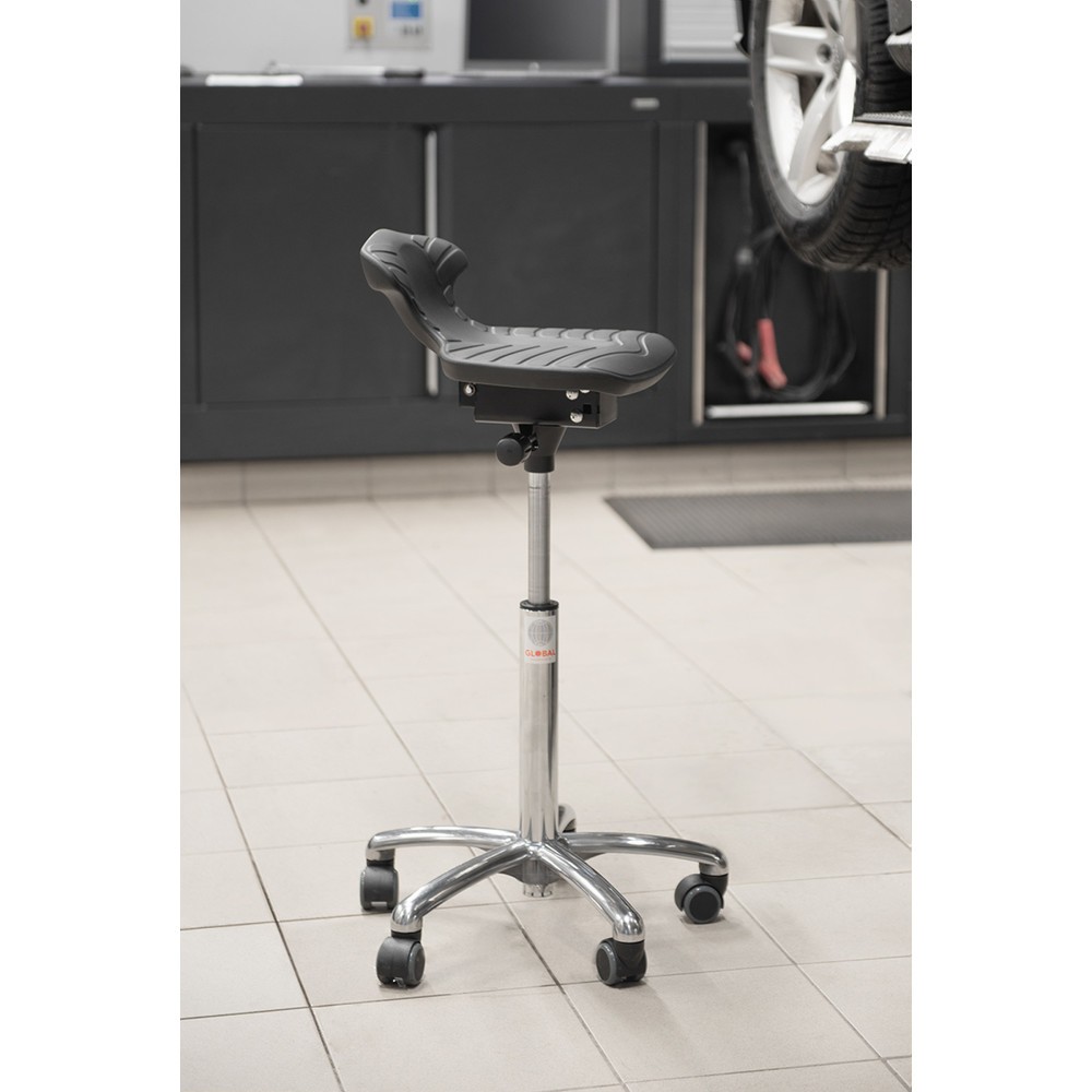 Immagine del prodotto n. 3: Sgabello Global Stole A/S Venus Alu50, piedini, nero