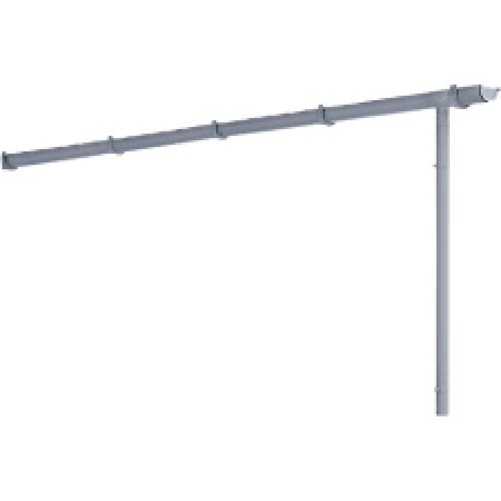 Gocciolatoio con pluviale per tettoia Basic, per larghezza 2.145 mm Immagine del prodotto: Gocciolatoio con pluviale per tettoia Basic, per larghezza 2.145 mm