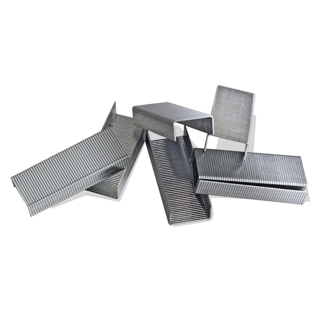 Graffette per spillatrice cartoni, lunghezza alette 16 mm, 20.000 pz/unità di vendita Immagine del prodotto: Graffette per spillatrice cartoni, lunghezza alette 16 mm, 20.000 pz/unità di vendita