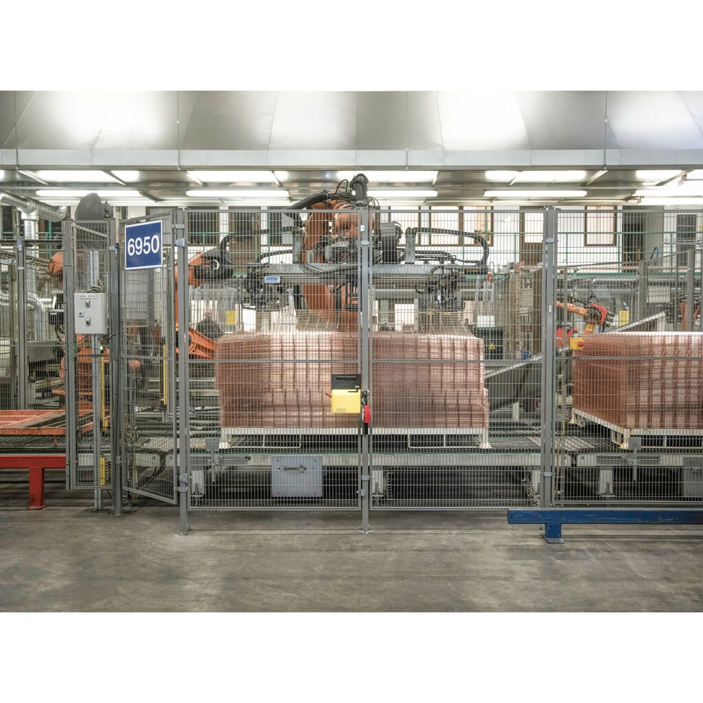 Immagine del prodotto n. 4: Griglia di protezione macchine TROAX® Profi, HxL 1.250 x 800 mm