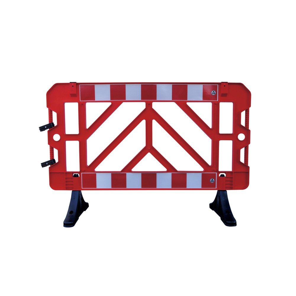 Immagine del prodotto n. 1: Griglia di sbarramento in PP, piedini in PVC, rosso