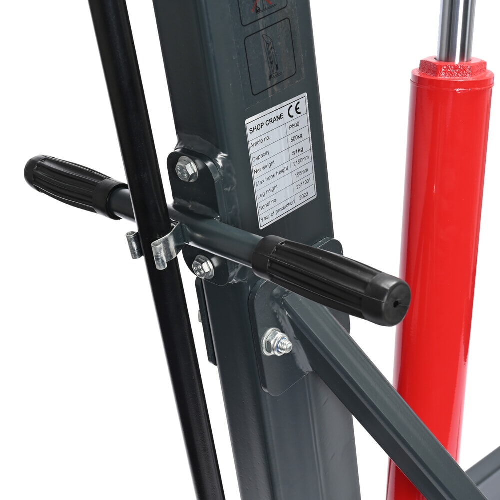 Immagine del prodotto n. 9: Gru parallela Steinbock®, pompa a due vie, portata 500 kg