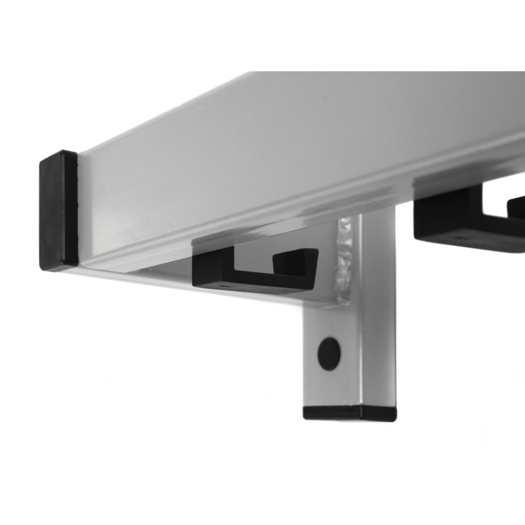 Guardaroba da parete Safe, da avvitare, grigio, 10 ganci Immagine del prodotto n. 2: Guardaroba da parete Safe, da avvitare, grigio, 10 ganci