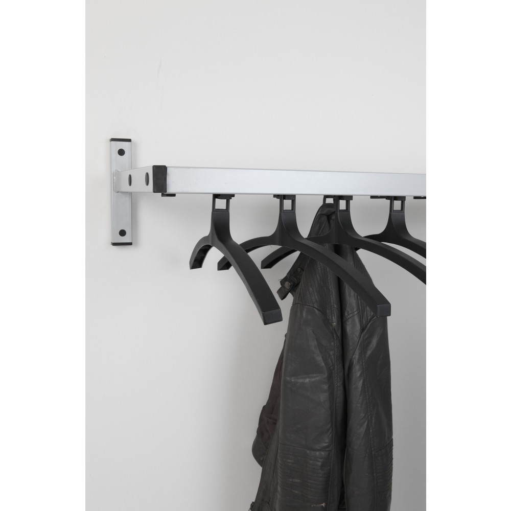 Immagine del prodotto n. 3: Guardaroba da parete Safe, da avvitare, grigio, 19 ganci