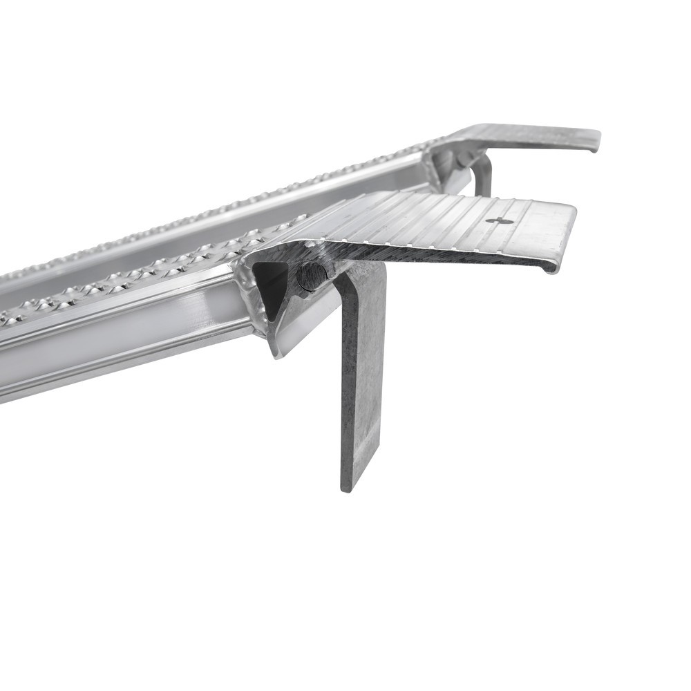 Immagine del prodotto n. 3: Guida di carico in alluminio, anti-scivolo, portata 200 kg/pz, LxL 200 x 2.500 mm