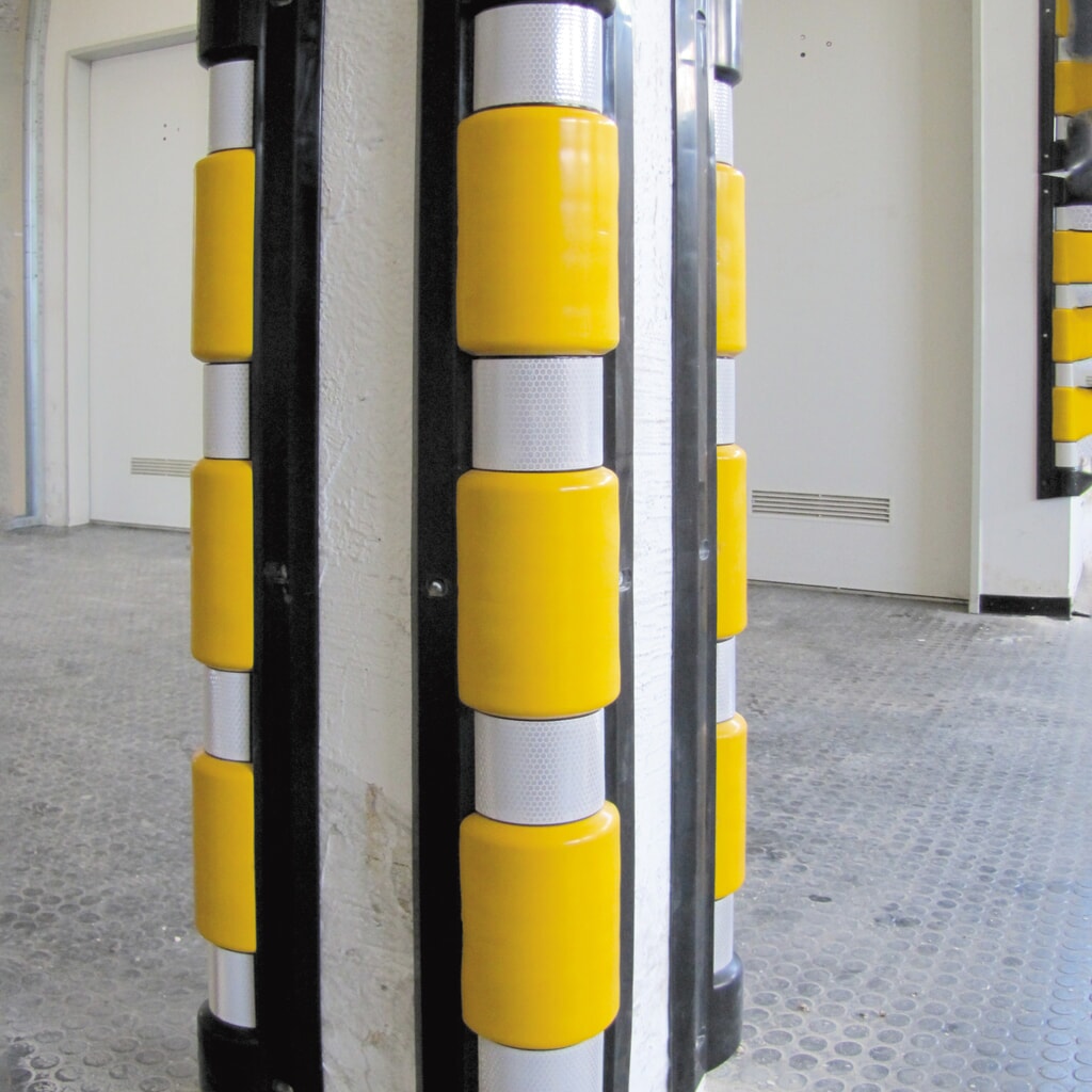 Guida protettiva angolare, riflettente, lunghezza 900 mm Immagine del prodotto n. 2: Guida protettiva angolare, riflettente, lunghezza 900 mm