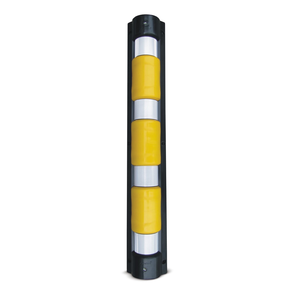 Guida protettiva angolare, riflettente, lunghezza 900 mm Immagine del prodotto: Guida protettiva angolare, riflettente, lunghezza 900 mm