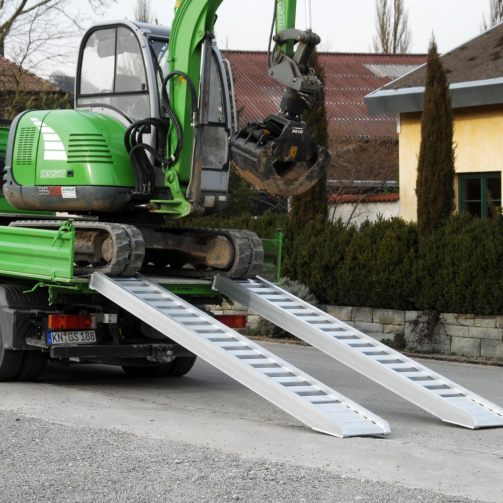 Immagine del prodotto n. 6: Guide di carico con pioli, senza bordo, portata 1.660 kg/paio, lunghezza 2.340 mm