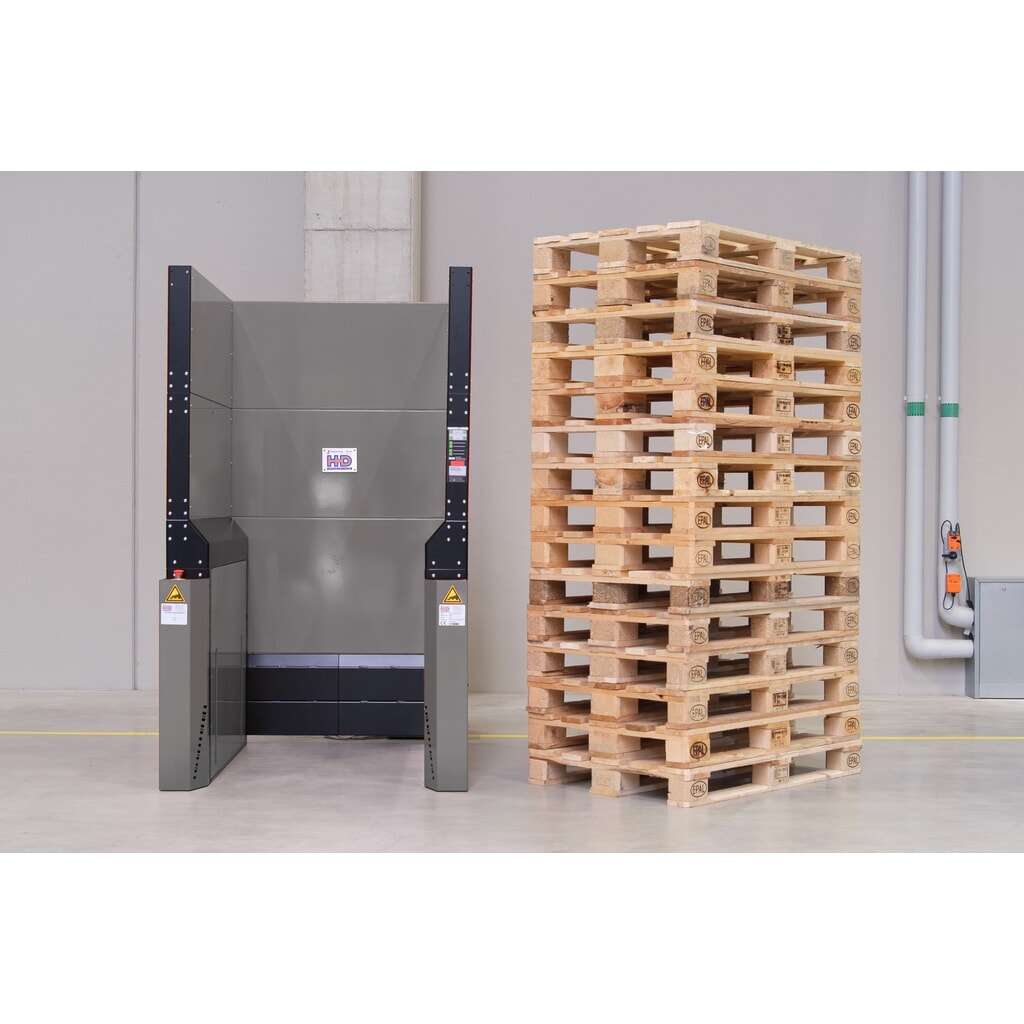 Magazzino pallet Hagenauer+Denk PalServer Universal, 15 pallet, LxL 800 x 1200 mm, acciaio inox Immagine del prodotto: Magazzino pallet Hagenauer+Denk PalServer Universal, 15 pallet, LxL 800 x 1200 mm, acciaio inox