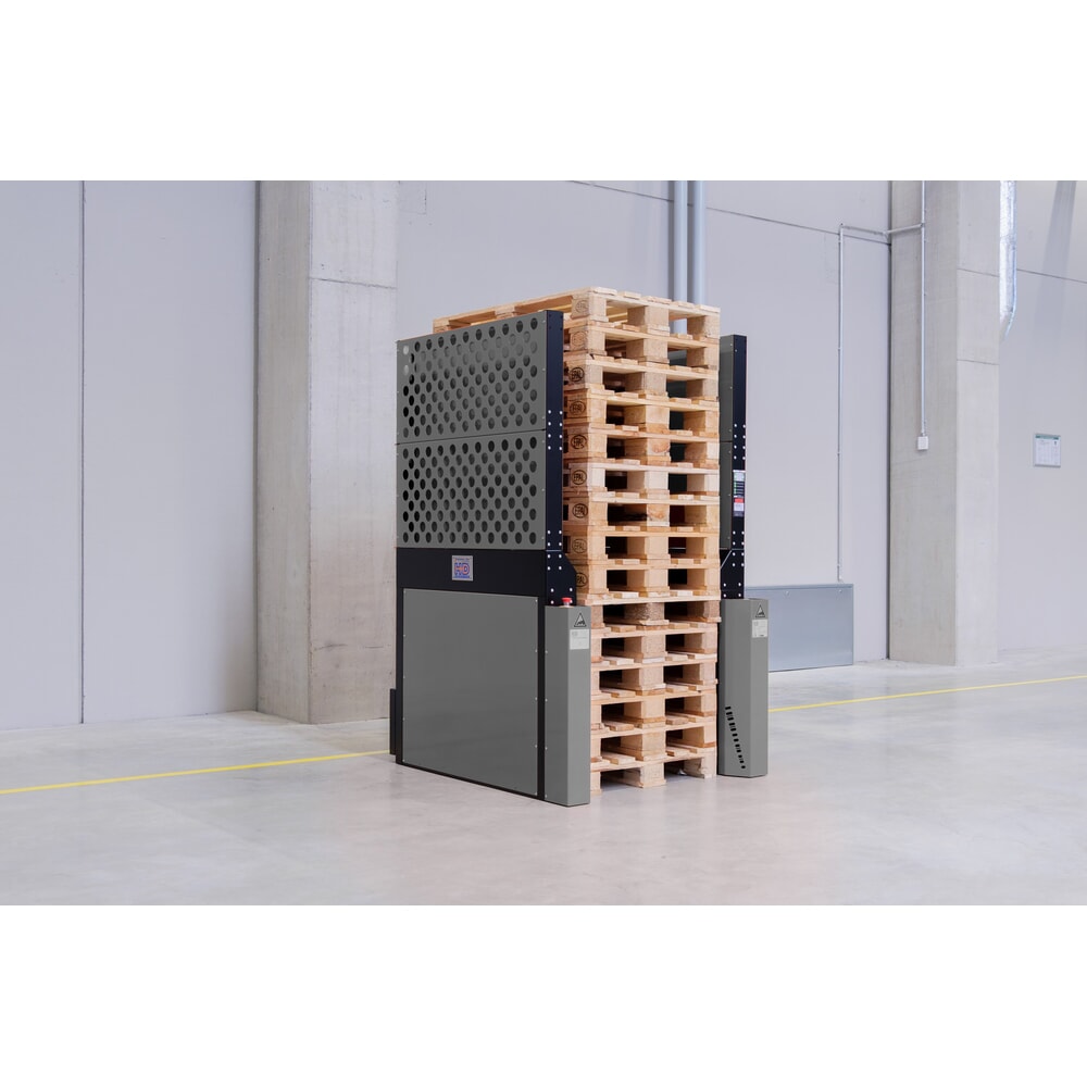 Immagine del prodotto n. 3: Magazzino pallet Hagenauer+Denk PalServer Universal, 15 pallet, LxL 800 x 1200 mm, acciaio inox