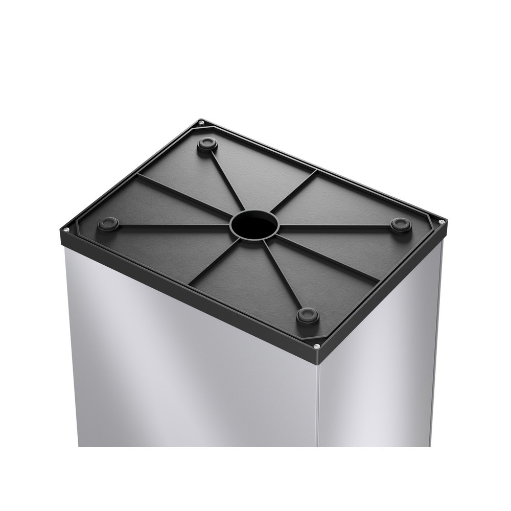 Immagine del prodotto n. 4: Hailo Big Box Swing portarifiuti 35 Litri Argento