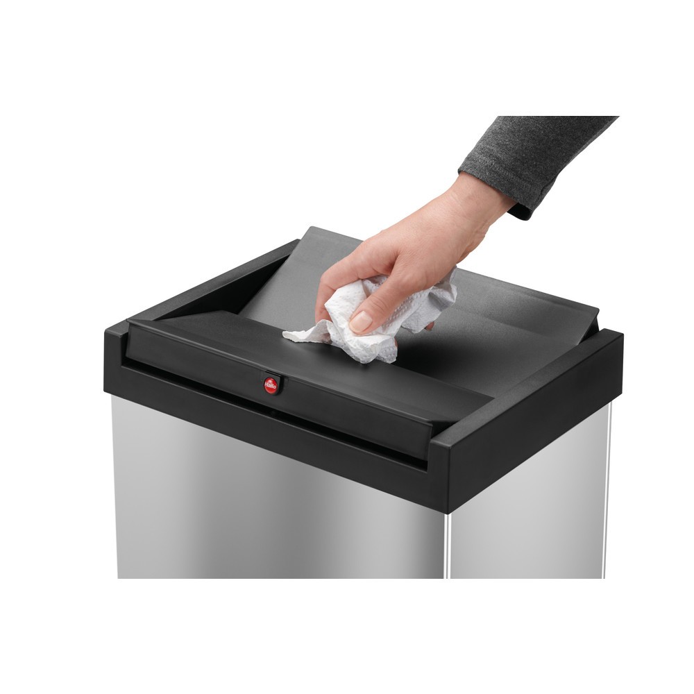 Immagine del prodotto n. 3: Hailo Big Box Swing portarifiuti 52 litri in acciaio inox