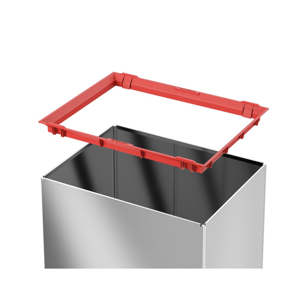 Immagine del prodotto n. 6: Hailo Big Box Swing portarifiuti 52 litri in acciaio inox