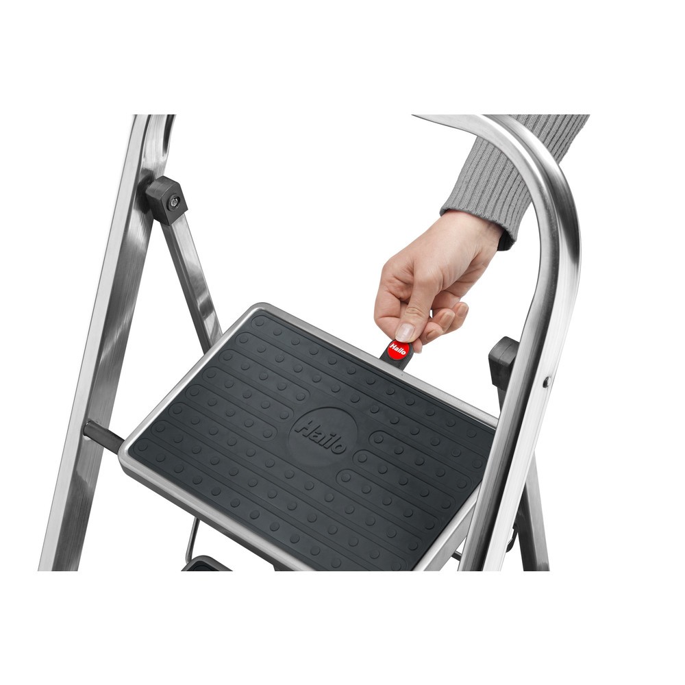 Immagine del prodotto n. 2: Hailo K70 StandardLine, scaletta di ingresso in alluminio, da 3 gradini
