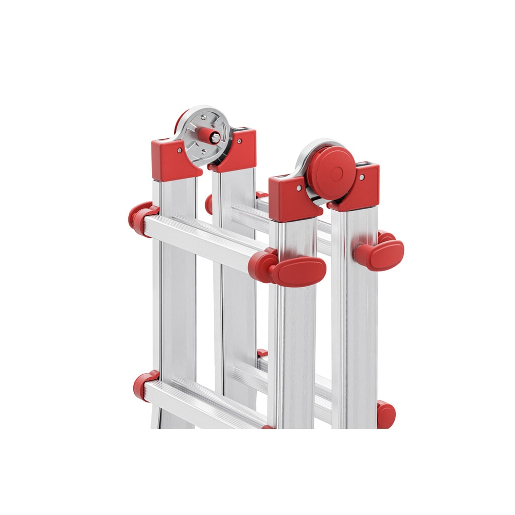 Hailo M80, Scala multifunzione in alluminio, 4x3 pioli Immagine del prodotto n. 4: Hailo M80, Scala multifunzione in alluminio, 4x3 pioli
