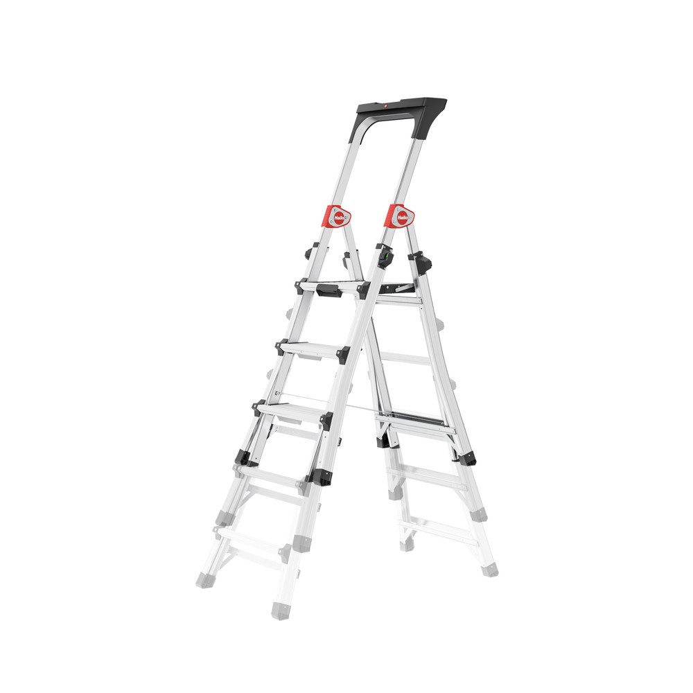 Immagine del prodotto n. 9: Hailo TL 100 TopLine, Scala telescopica a pioli.