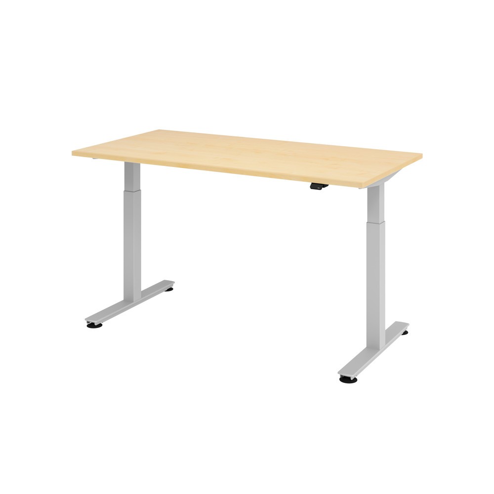 Immagine del prodotto n. 1: Hammerbacher Scrivania, regolabile in altezza elettricamente, LxP 1.600 x 800 mm, acero