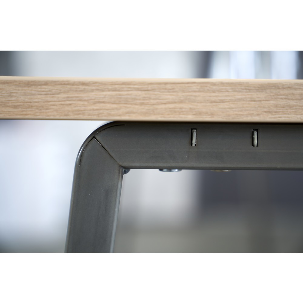 Immagine del prodotto n. 4: Hammerbacher Tavolo da conferenza Meeting Point, HxLxP 1.042 x 1.750 x 680 mm, rovere cenere