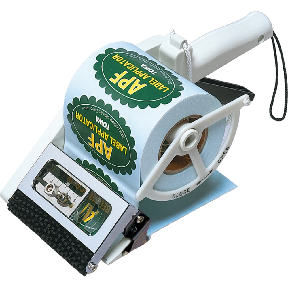 Immagine del prodotto: Distributore manuale di etichette TO 100 APF – per etichette rotonde di grandi dimensioni (larghezza 50–100 mm), altezza etichetta 20–60 mm