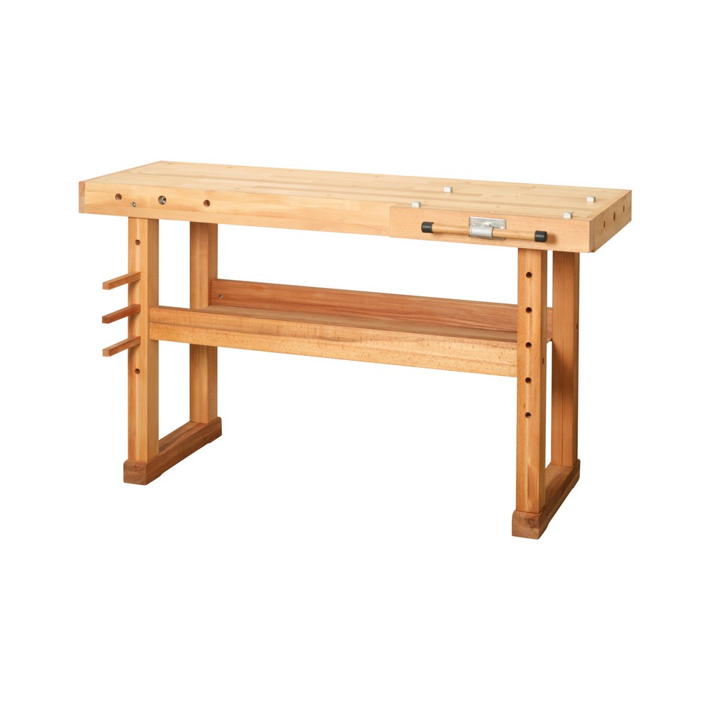 Immagine del prodotto: HEMMDAL Banco da falegname, piedini a slitta, incl. morsa