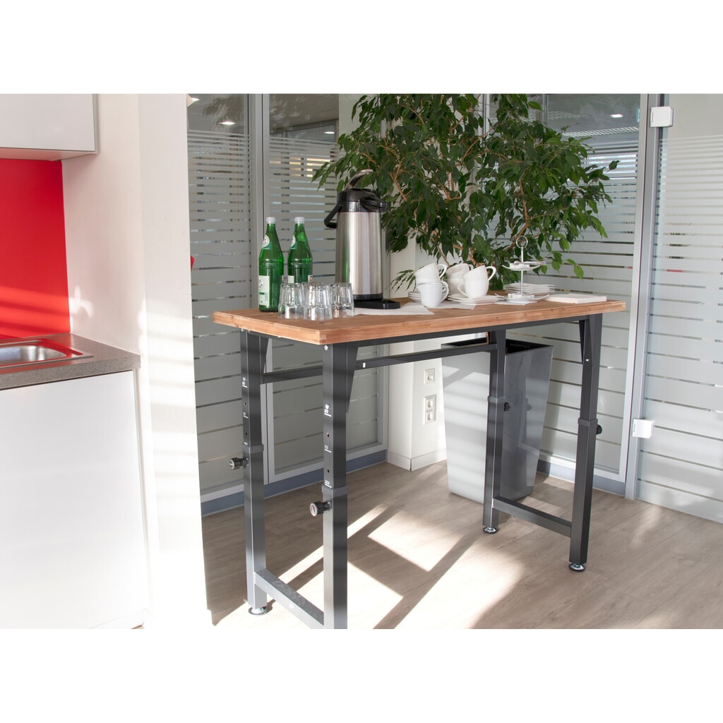 Immagine del prodotto n. 7: HEMMDAL Banco da lavoro, regolabile in altezza, portata 200 kg