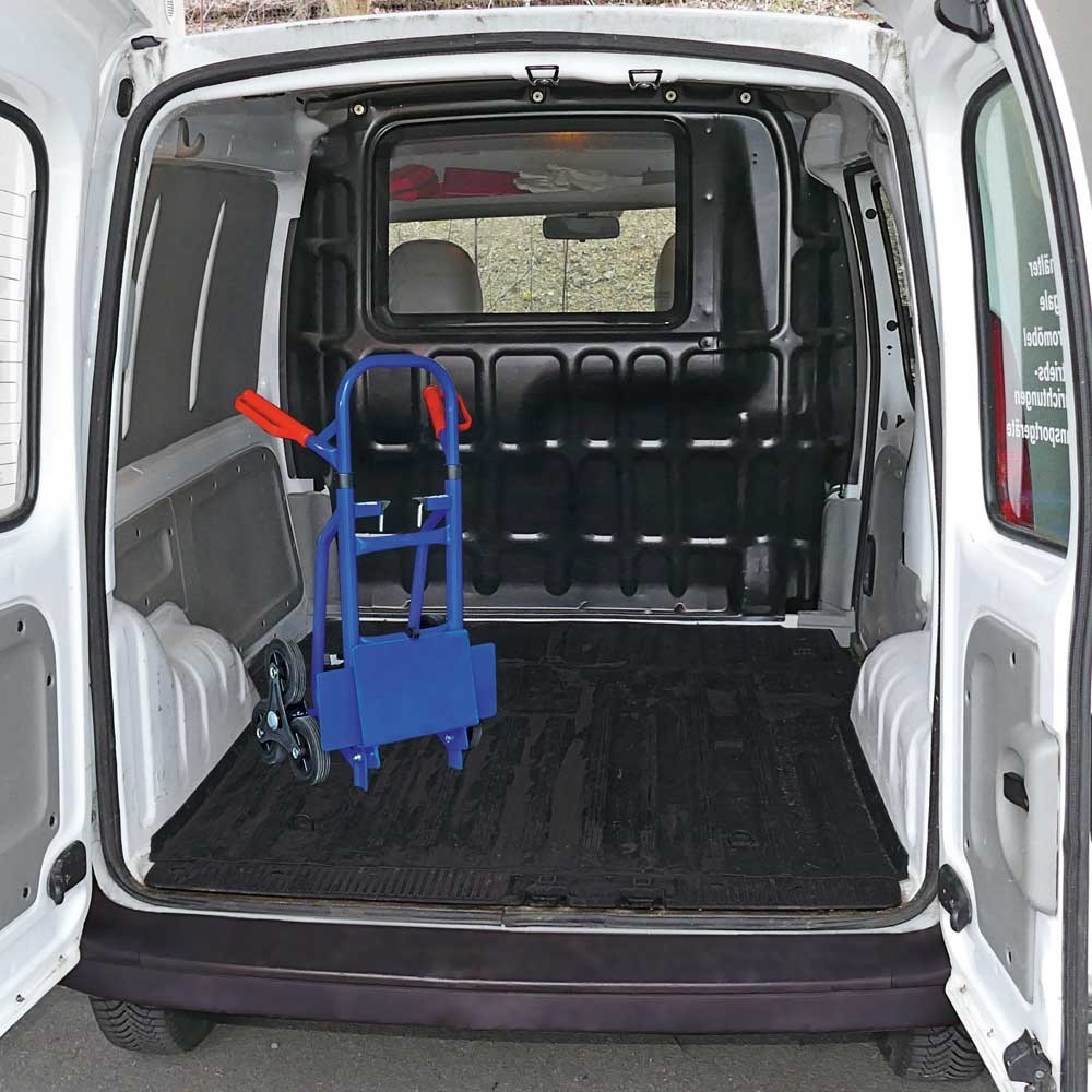 Immagine del prodotto n. 3: HEMMDAL Carrello con scaletta, pieghevole, portata 150 kg, pala LxP 270 x 200 mm