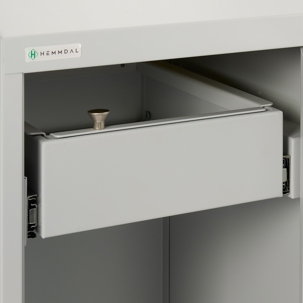 Immagine del prodotto n. 5: HEMMDAL portarifiuti riciclabili, con supporto per sacchetti, 120 litri