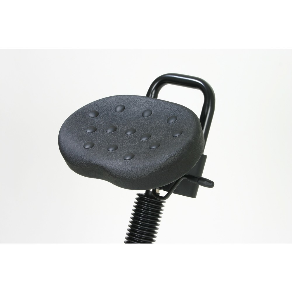 Immagine del prodotto: Ausilio per la posizione eretta HEMMDAL, sedile comfort inclinabile, altezza sedile 645-825 mm, maniglia per il trasporto