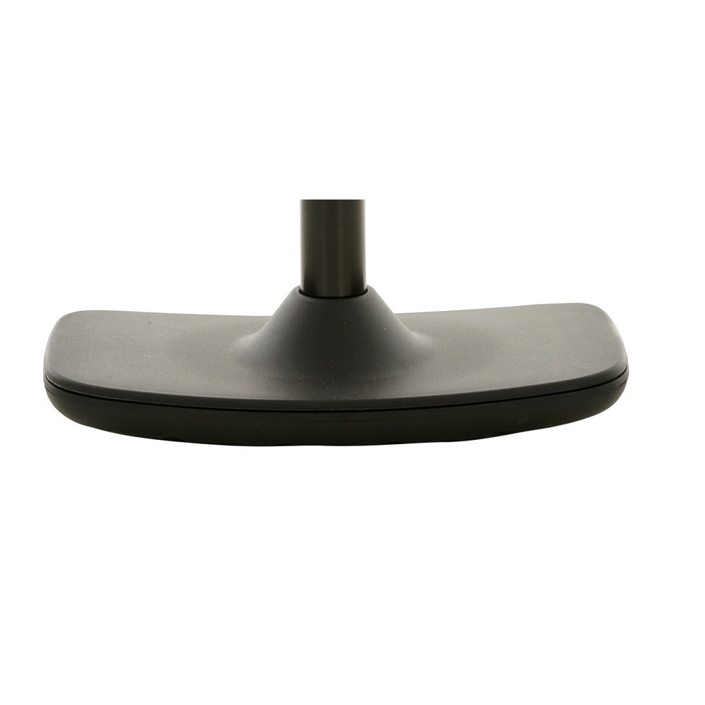 Immagine del prodotto n. 3: Sgabello regginpiedi HEMMDAL, sedile in similpelle, altezza sedile 560-690 mm, base basculante convessa