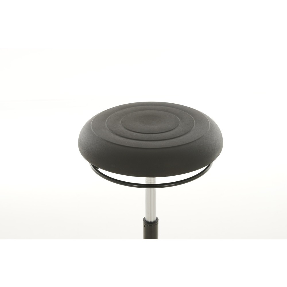 Immagine del prodotto n. 2: Sgabello regginpiedi HEMMDAL, sedile girevole, altezza sedile 510-700 mm, base circolare