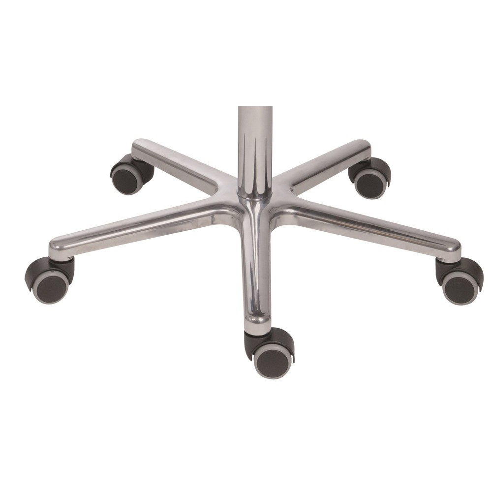 Immagine del prodotto n. 2: Sgabello girevole HEMMDAL XXL, sedile in faggio, altezza sedile 470-650 mm, ruote