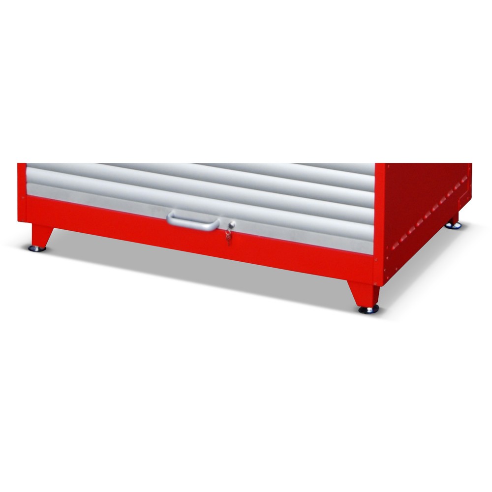 Immagine del prodotto: Piedini regolabili in altezza per armadio a serranda RSG, 4 pz/UV