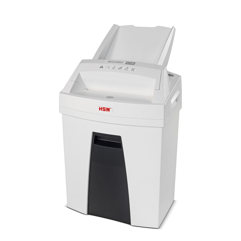 Immagine del prodotto: HSM Distruggi-documenti SECURIO AF100, inserimento carta automatico, taglio in frammenti 4 x 25 mm