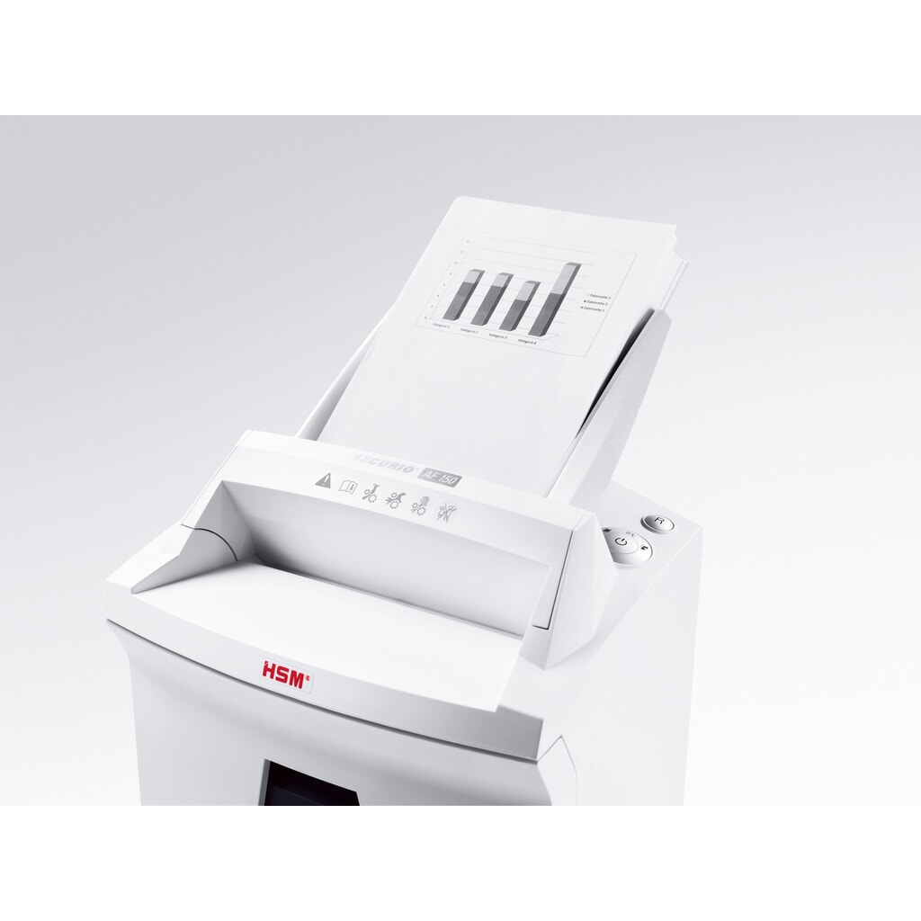 HSM Distruggi-documenti SECURIO AF150, inserimento carta automatico, taglio in frammenti 4,5 x 30 mm Immagine del prodotto n. 2: HSM Distruggi-documenti SECURIO AF150, inserimento carta automatico, taglio in frammenti 4,5 x 30 mm