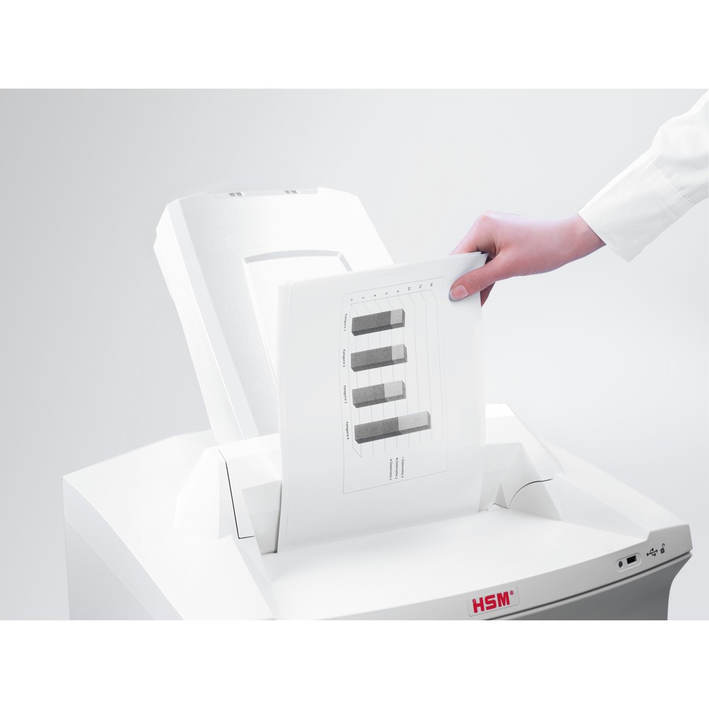 Immagine del prodotto n. 2: HSM Distruggi-documenti SECURIO AF500, inserimento carta automatico, taglio in frammenti 4,5 x 30 mm