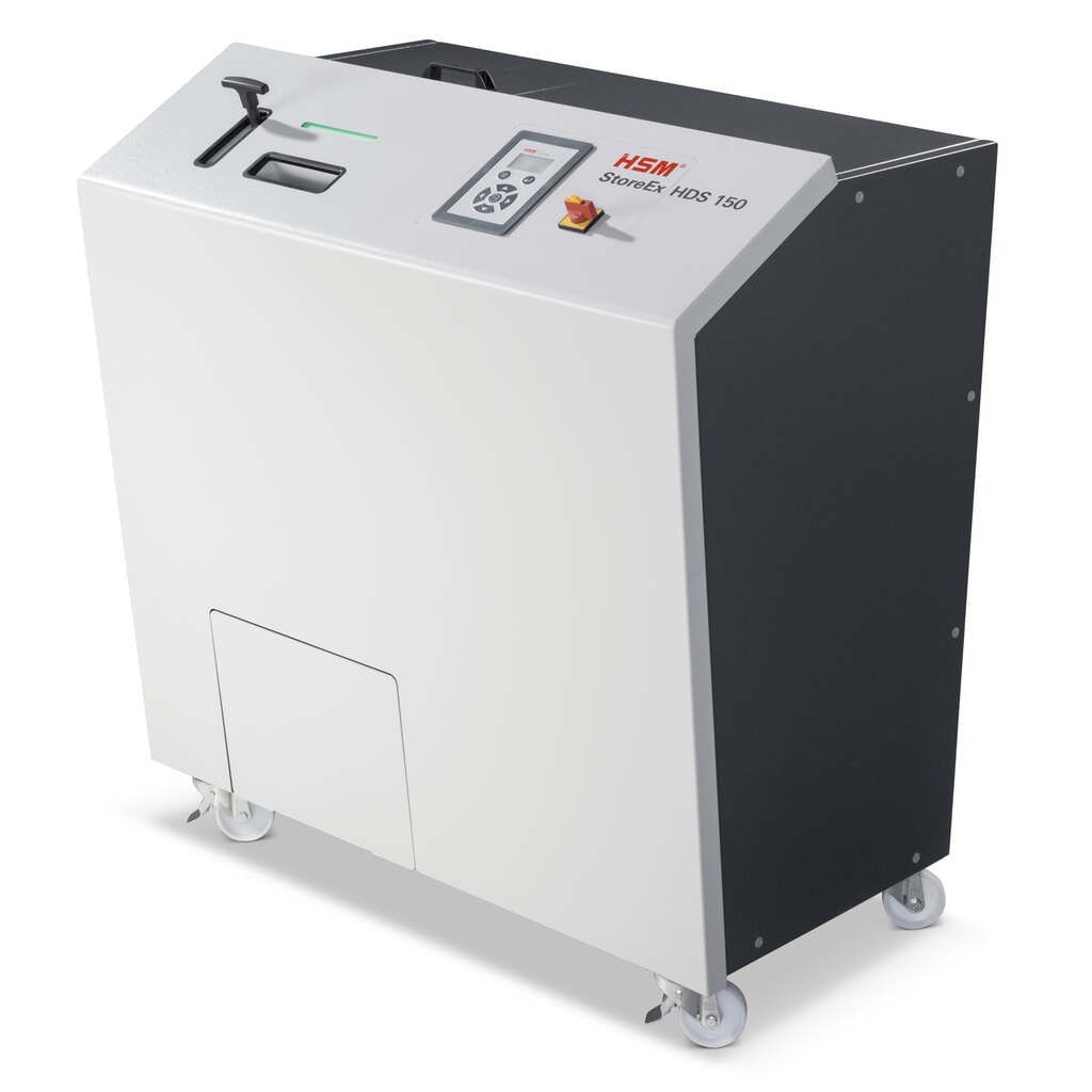 Immagine del prodotto: HSM Distruttore di supporti dati StoreEx HDS 150, taglio in frammenti 40 mm