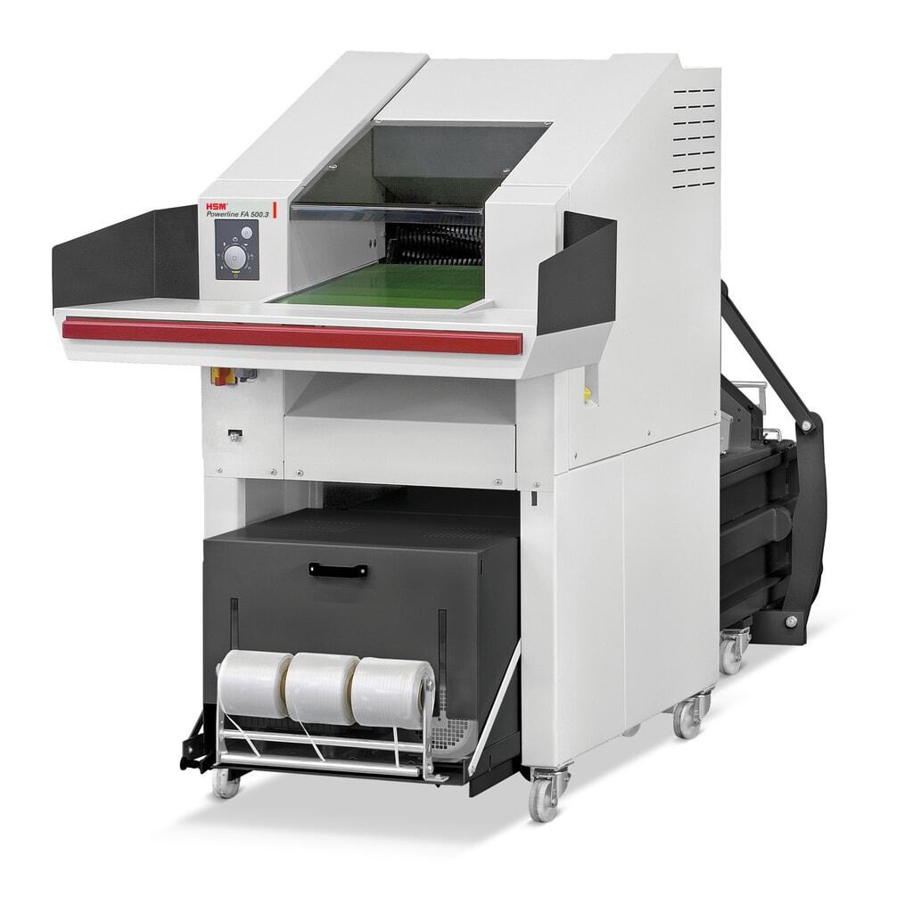 Immagine del prodotto n. 1: Macchina combinata trituratore-pressa HSM® Powerline SP 5088, taglio particelle 10,5 x 40-76 mm