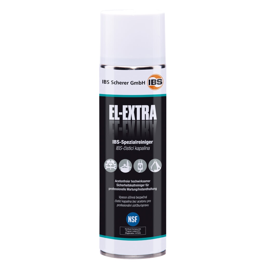 Detergente speciale IBS EL/Extra, 12 flaconi da 500 ml Immagine del prodotto: Detergente speciale IBS EL/Extra, 12 flaconi da 500 ml
