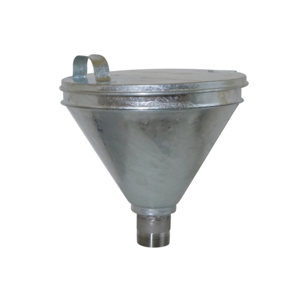 Immagine del prodotto: Imbuto RENNER, incl. coperchio e setaccio, filettatura 2", Ø 300 mm