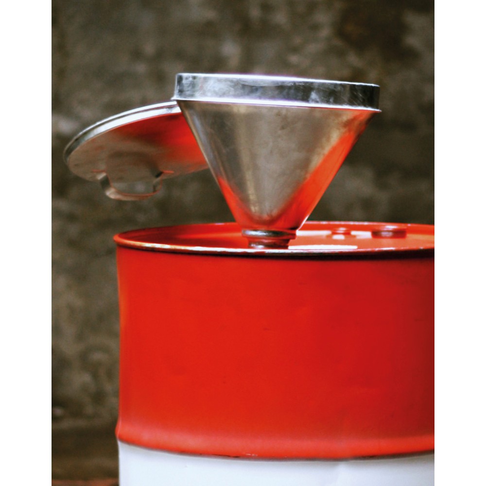 Immagine del prodotto n. 3: Imbuto RENNER, incl. coperchio e setaccio, filettatura 2", Ø 300 mm