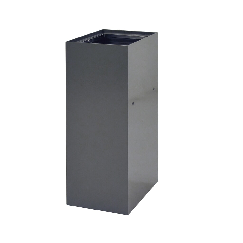 Impianto modulare di raccolta differenziata, 60 litri, grigio scuro Immagine del prodotto n. 2: Impianto modulare di raccolta differenziata, 60 litri, grigio scuro