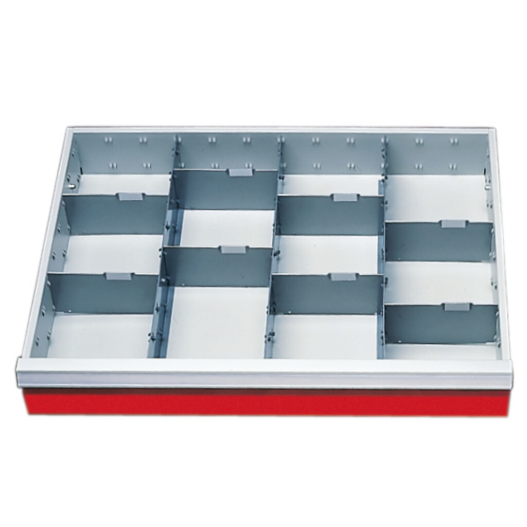 Bedrunka+Hirth Inserto divisore, larghezza 680 mm, per altezza frontale 100 mm Immagine del prodotto: Bedrunka+Hirth Inserto divisore, larghezza 680 mm, per altezza frontale 100 mm