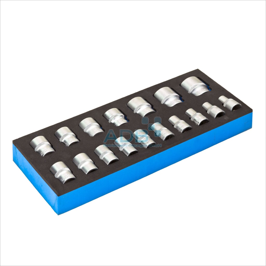 Inserto per carrello da officina da 17 pezzi per set di chiavi a bussola da 1/2 pollici Immagine del prodotto: Inserto per carrello da officina da 17 pezzi per set di chiavi a bussola da 1/2 pollici