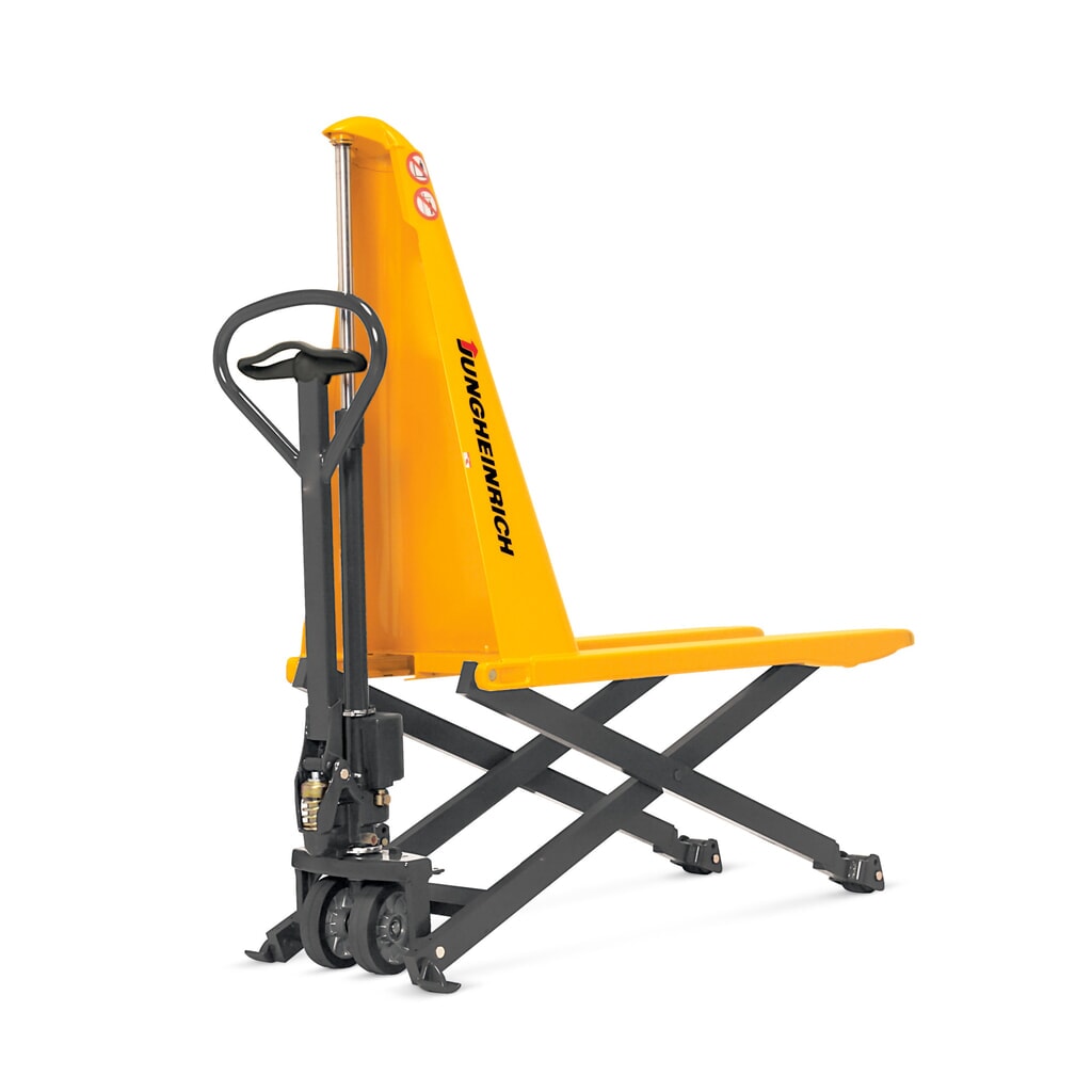Transpallet a pantografo Jungheinrich AMX 10, portata 1.000 kg, nylon Immagine del prodotto: Transpallet a pantografo Jungheinrich AMX 10, portata 1.000 kg, nylon