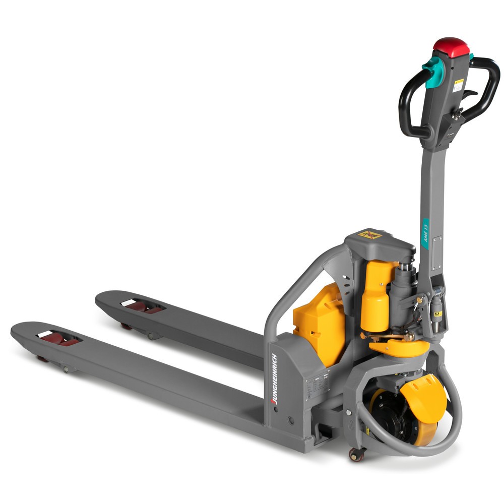 Immagine del prodotto: Transpallet elettrico Jungheinrich AME 13, portata 1.300 kg, lunghezza forche 1.150 mm, larghezza piastra portaforche 685 mm