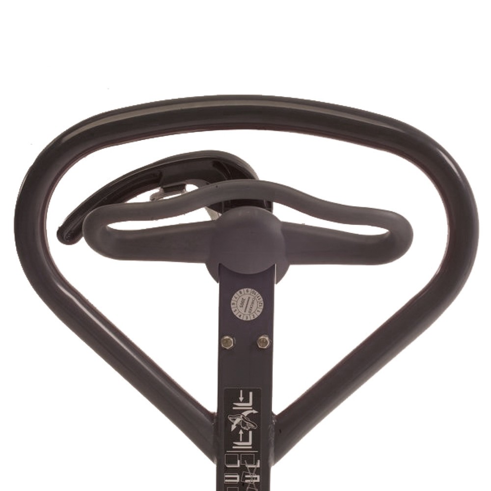 Immagine del prodotto n. 2: Transpallet manuale Jungheinrich AM 22 con sollevamento rapido e freno di guida e di stazionamento, portata 2.200 kg, lunghezza forche 1.150 mm, gomma piena/poliuretano, rulli tandem