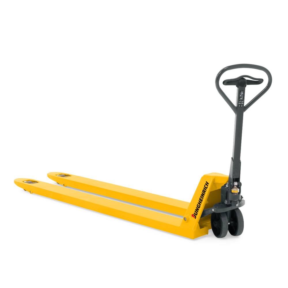 Immagine del prodotto n. 1: Transpallet manuale Jungheinrich AM 30 con sollevamento rapido, portata 3.000 kg, lunghezza forche 1.220 mm, poliuretano, rulli tandem