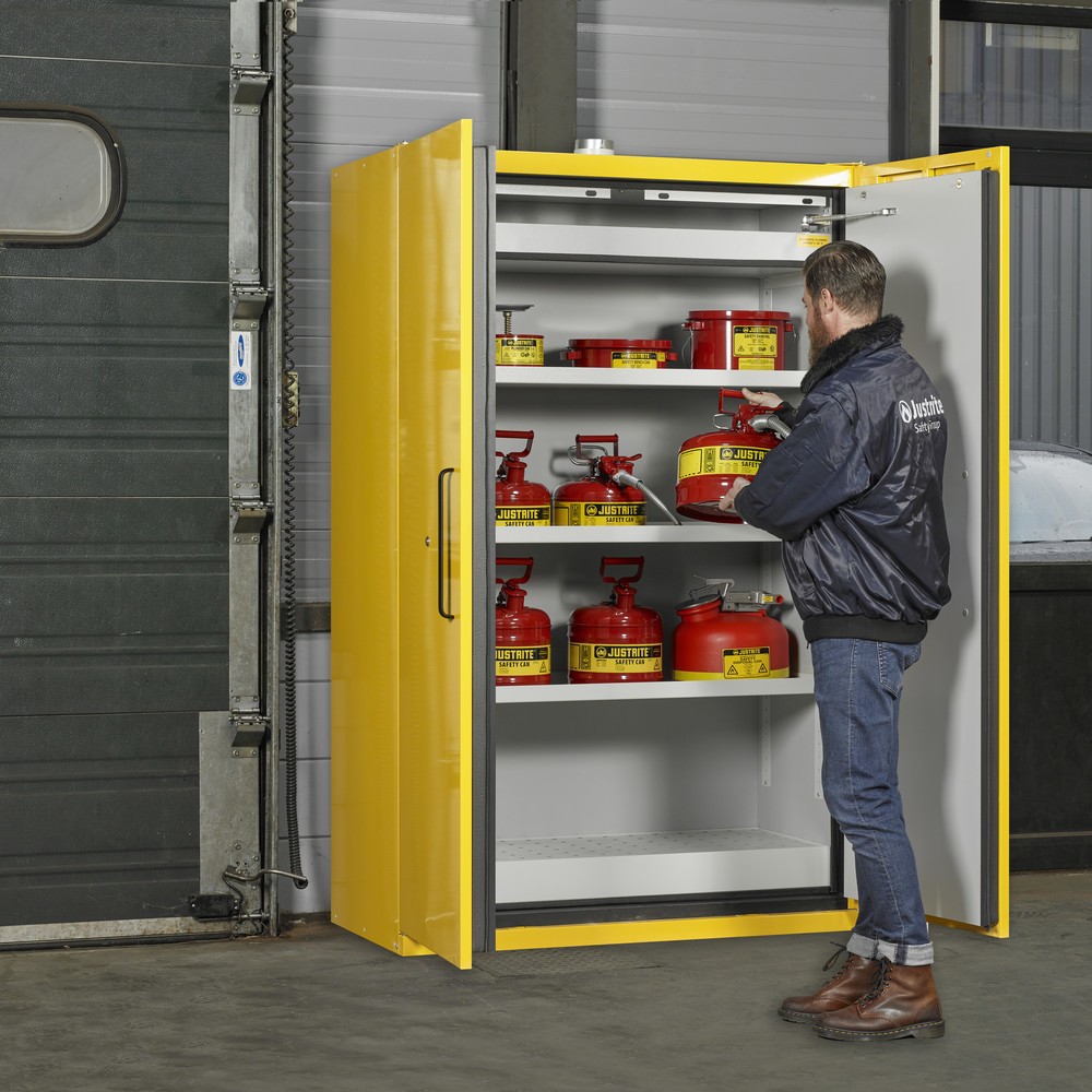 Immagine del prodotto n. 2: Justrite® Armadio di sicurezza EN F90, 2 anta