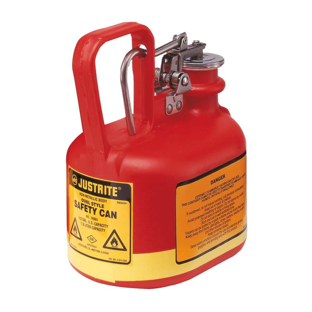 Justrite - Contenitore di sicurezza HDPE tipo I